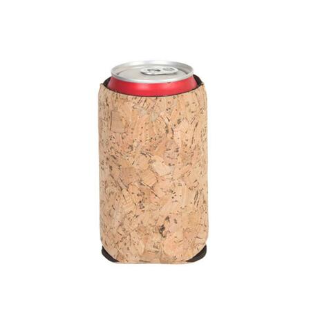 ZEES CREATIONS Neoprene Can Cooler - Cork NP513